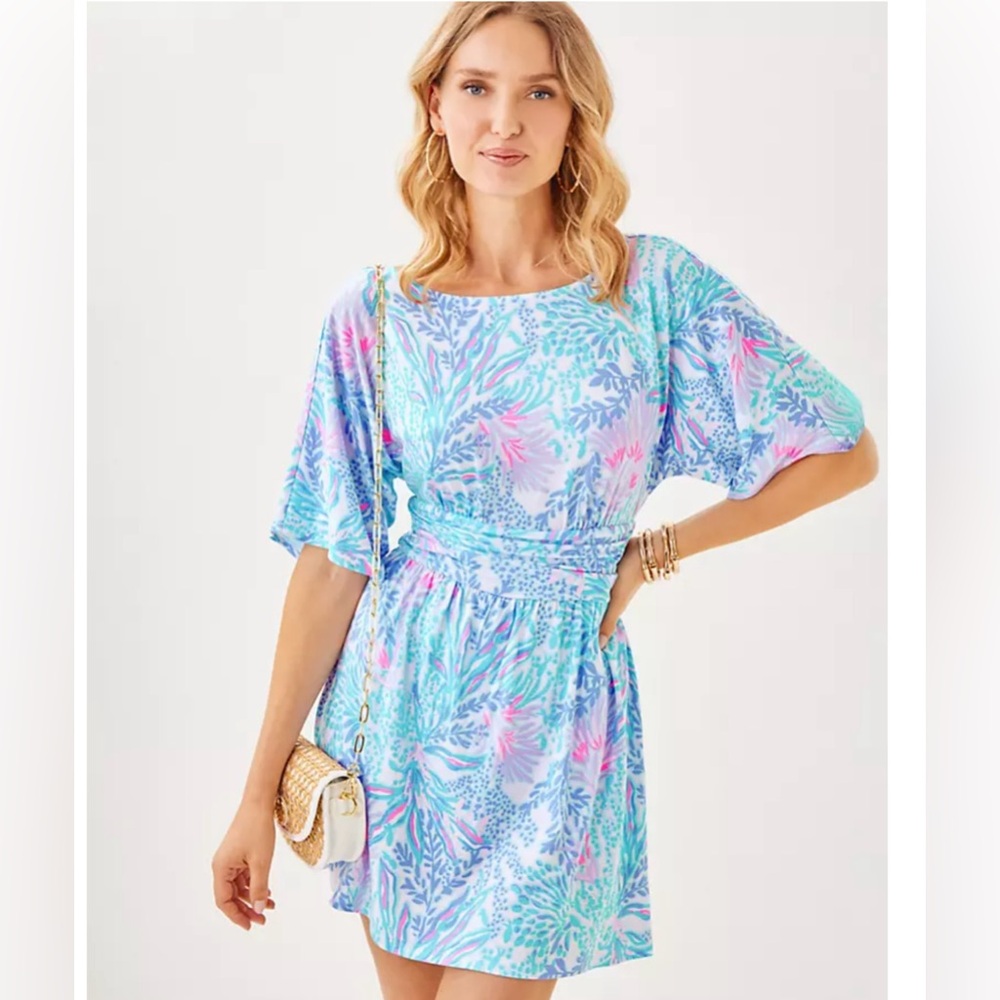 NWT Lilly Pulitzer Parigi Boat Neck Romper